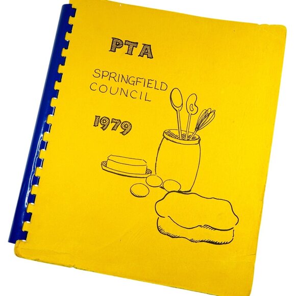 1979 Springfield PTA Cookbook – Missouri Spiral-Bound Vintage Recipes, 153 Pages - Picture 4 of 6